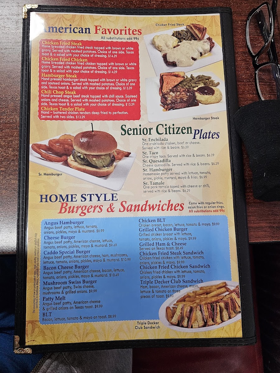 Caddo Cafe Menu - Image 4