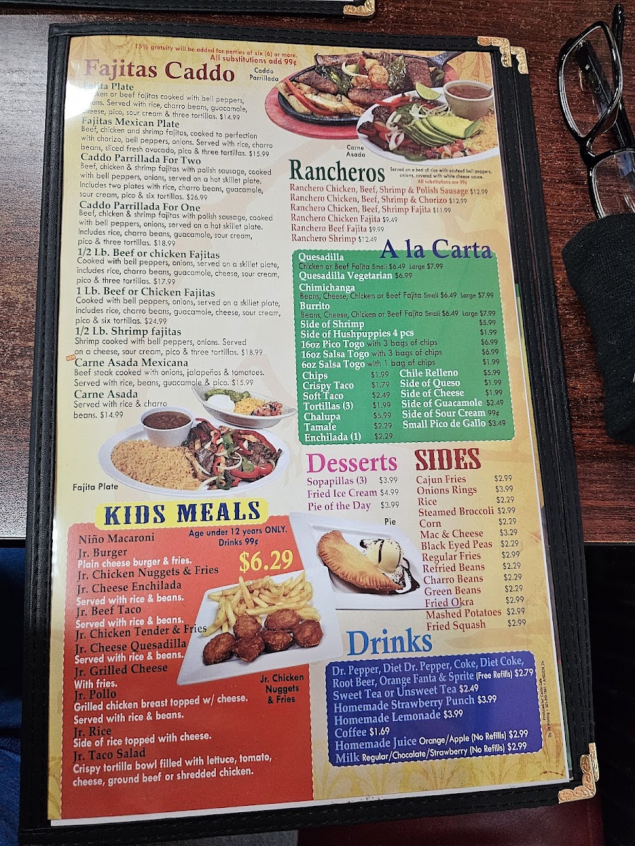 Caddo Cafe Menu - Image 5